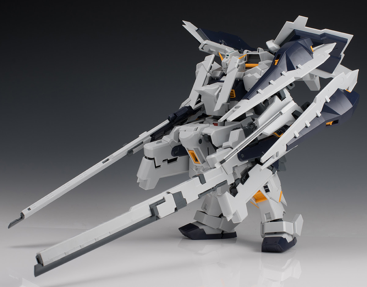 Mg Gパーツ フルドド ガンダムtr 1 ヘイズル改 用シールドブースター拡張セット レビューその２