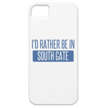 I'd rather be in South Gate iPhone SE/5/5s Case