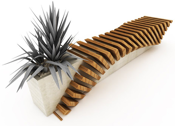 Outdoor Wooden Bench Designs