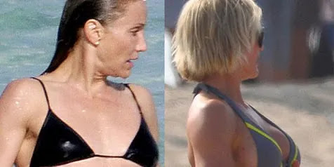 Cameron Diaz Pamer Dada Baru di Hawaii Cameron Diaz Pamer Dada Baru di Hawaii