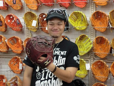 他店 ネット お買い上げソフト用キャッチャーミットを 久保田スラッガー型付け 型直し しました 鹿児島の久保田スラッガー専門店 エーススポーツ