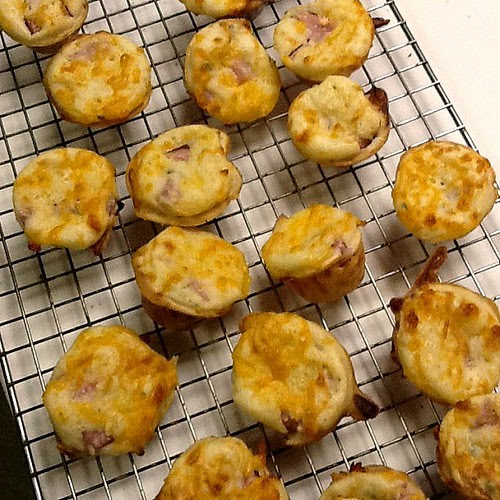 Ham & cheese mini muffins! Yummy! by jenib320