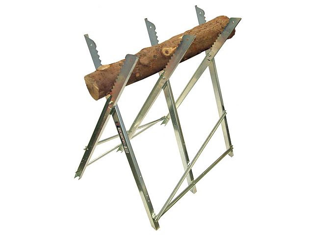 Folding Metal Saw Horse  FaithfullTools.com
