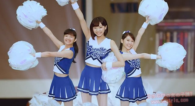 武田玲奈 ブリーズライトのcmでチアガールの女の子 このcmの女の子誰