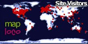 Locations of Site Visitors