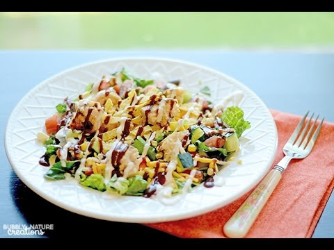 Video Bar B Q Chicken Salad Recipe