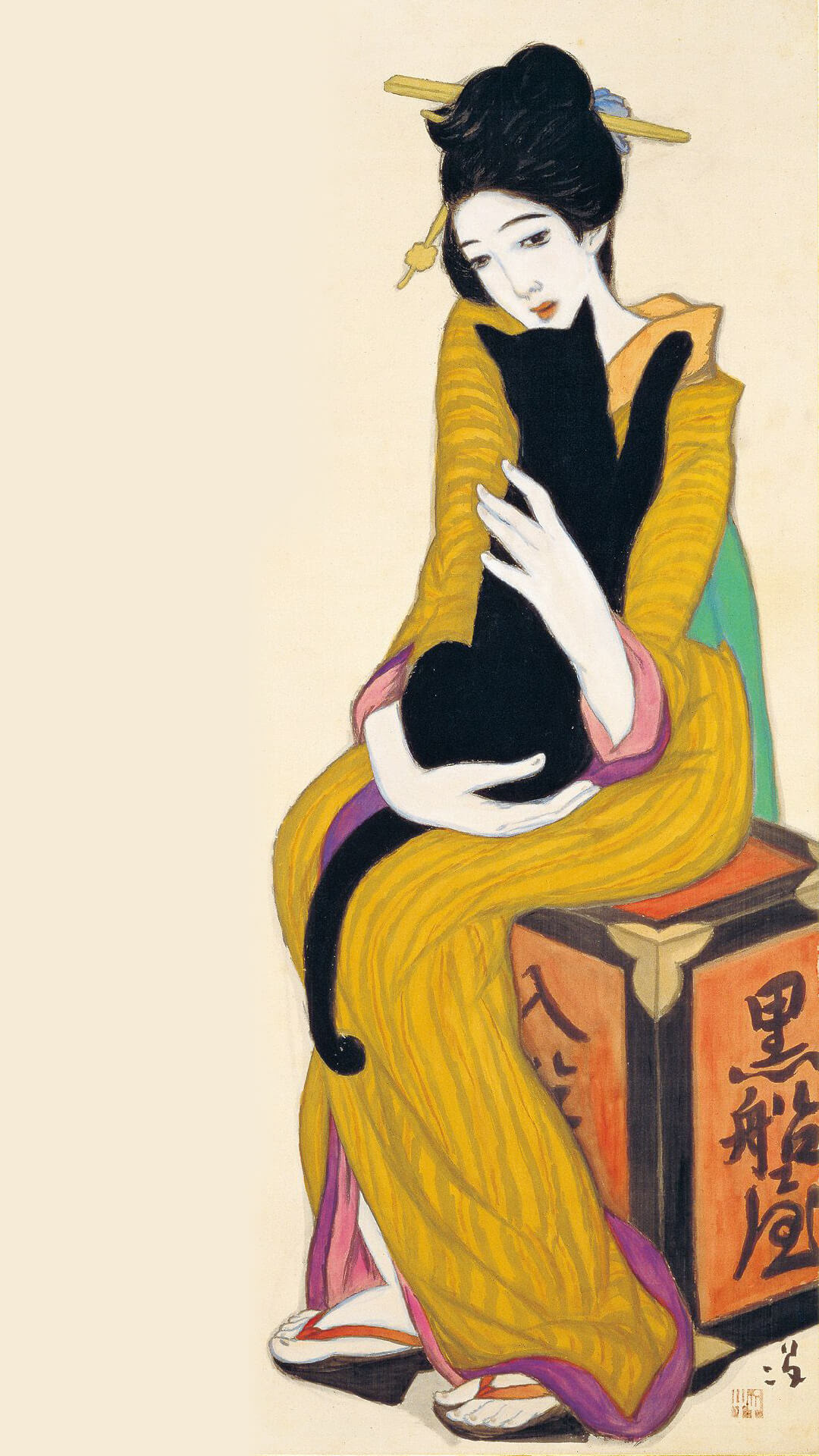 竹久夢二 黒船屋 壁紙ギャラリー Kagirohi