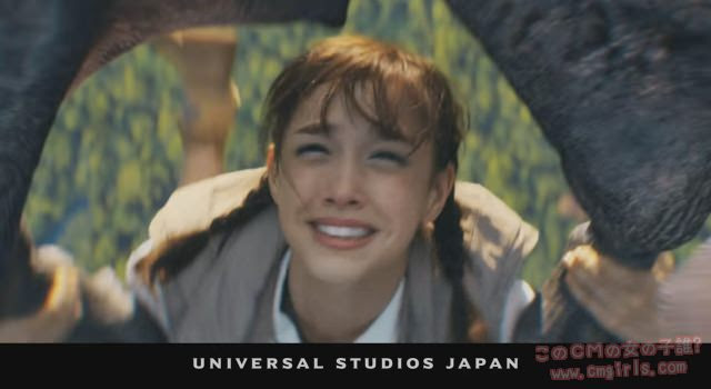 モーガン茉愛羅 Usjのcmでプテラノドンにつかまれ空を飛ぶ女の子 このcmの女の子誰