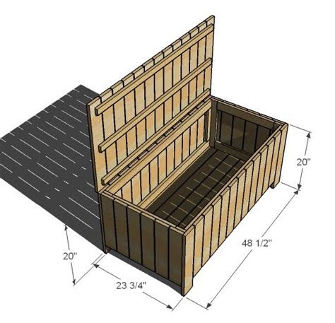 blog woods wood deck storage bench plans