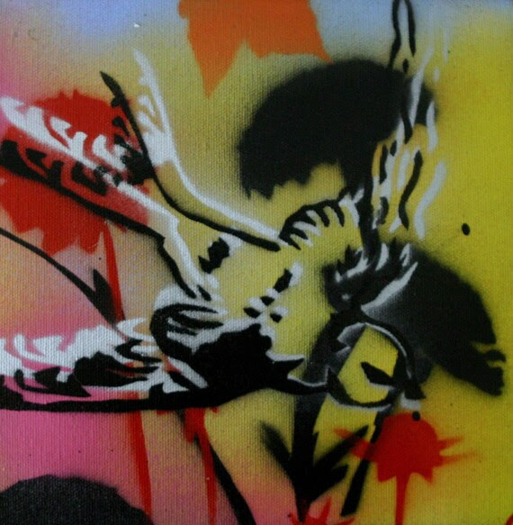 Swallow Bird Stencil On Canvas From soule Swallow Bird Stencil On Canvas From soule