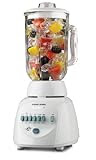 Black & Decker BL10450H Crush Master 10-Speed Blender with 42-Ounce Glass Jar, White