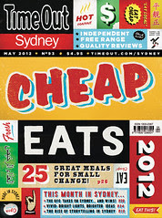 25 Cheap Eats Under $15 - Time Out cover story May 2012