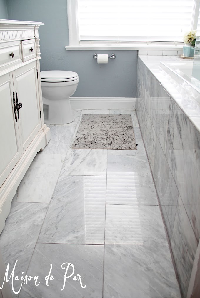 How To Build A Bathroom Vanity Yourself : Before and After: Customer Bathroom in Las Vegas | Frame : Glow decor / getty images kitchen countertops are often large, custom affairs, fabricated to exactly matc.