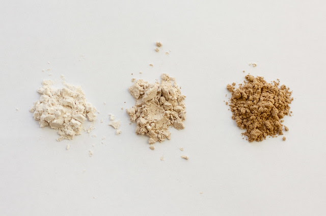 Cornstarch face powder