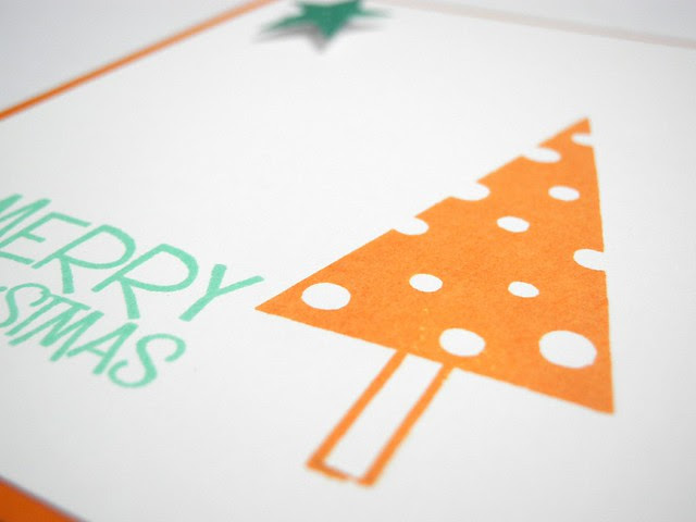 Orange and Mint Christmas (detail)