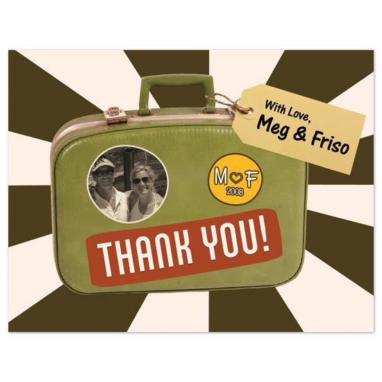 thank you card designs. The Fabulous Thank You Card