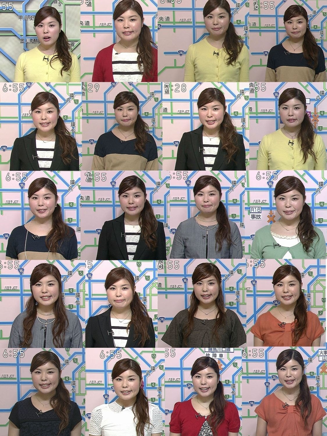 鉄道と道路のおねえさん 含おにいさん 7 テレビ番組の話