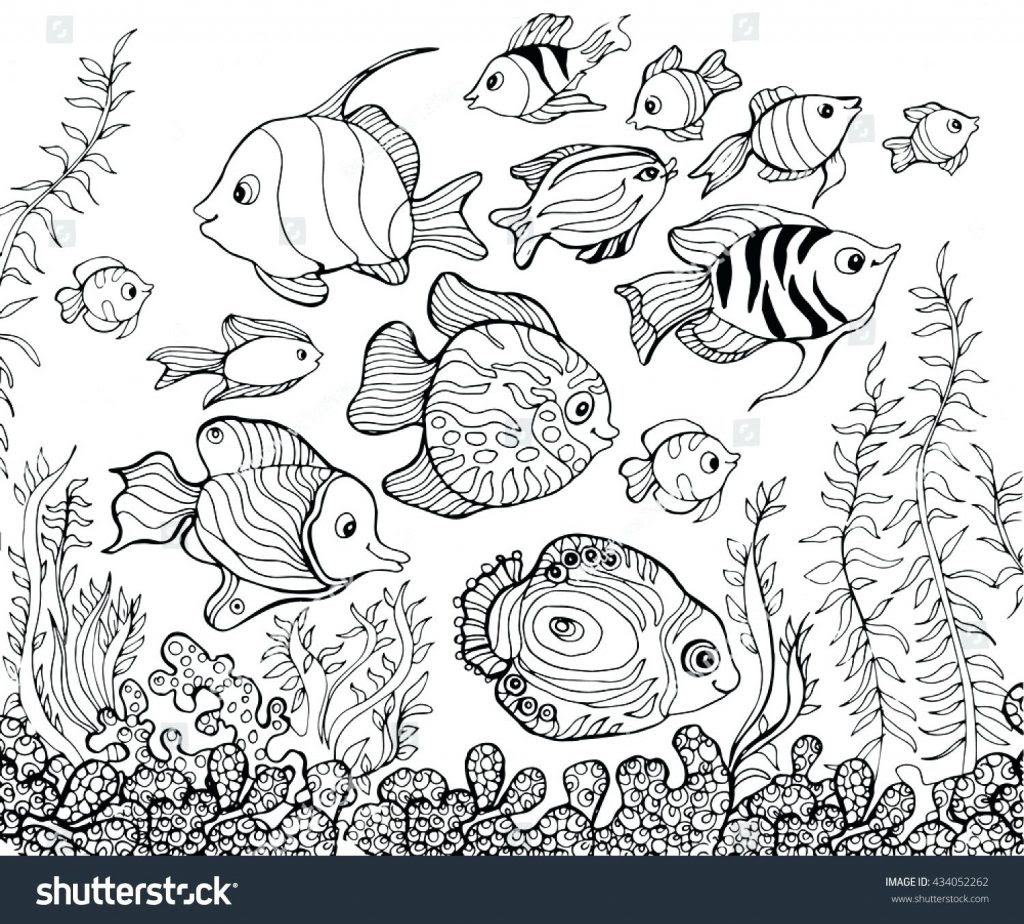 Deep Sea Coloring Pages at GetDrawings | Free download