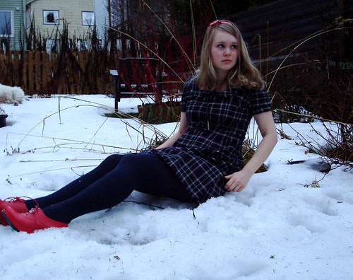 Plaid dress