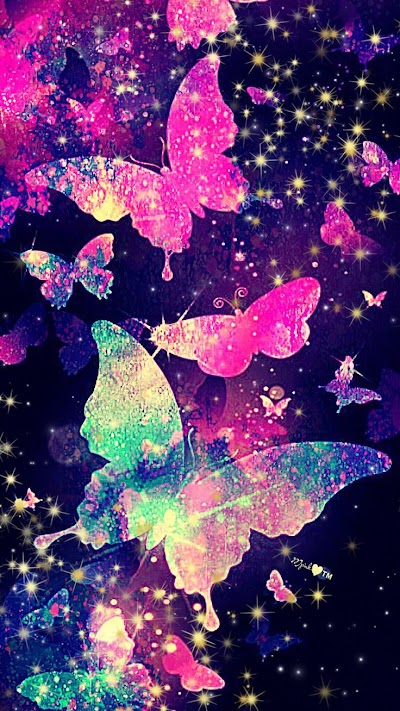 Android Blue Butterfly Images Hd Wallpaper