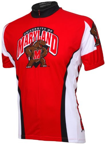 NCAA Maryland Cycling Jersey,X-Large