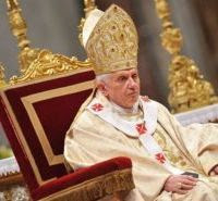 Le pape Benoît XVI 