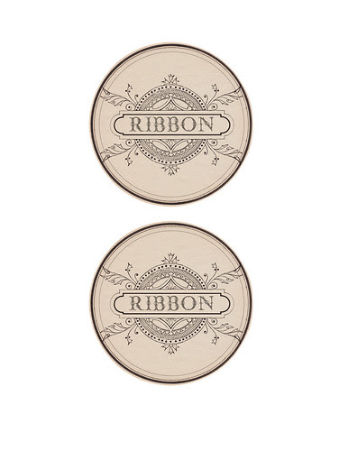 FRONT ribbon labels for Paper Craft Planet