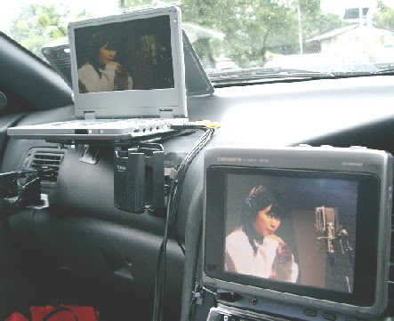 愛車にdvd環境を