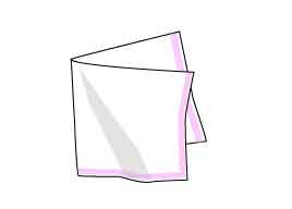 ハンカチ ピンクライン メディカルイラスト図鑑 無料の医療 美容素材集