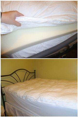 Sleep Innovations Mattress Topper and Rejuvenation Pillow ...