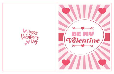 free printable valentine card template printable templates