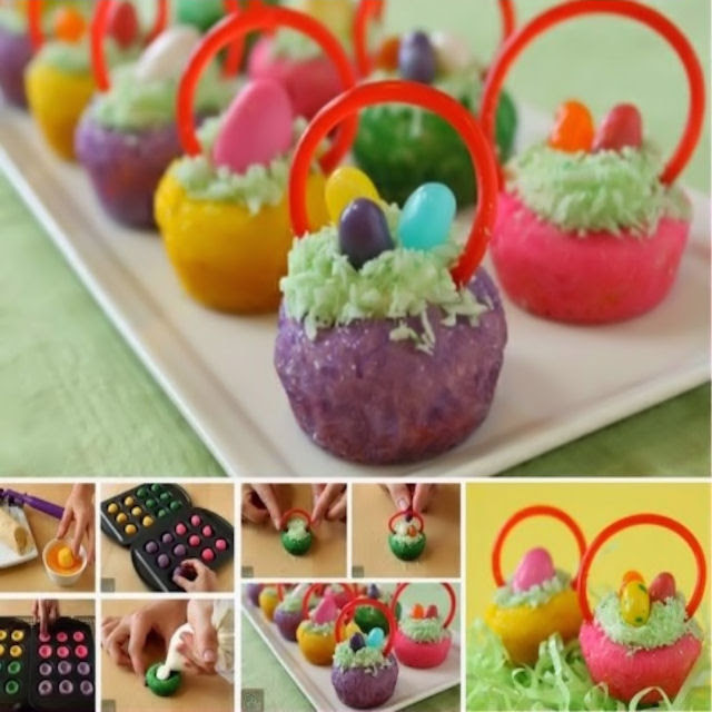 DIY Easter Basket Cookies Pictures, Photos, and Images for 