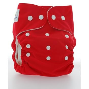 Couches Lavables Patapum Snaps Rosso Couches Lavables Patapum Snaps Rosso