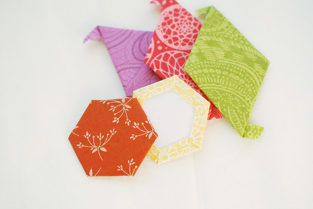 25 crafts of christmas // english paper piecing