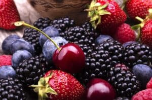 Berries and cherries