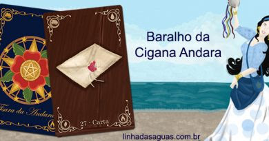 Baralho Cigano – A Cruz - Carta 36 - Linha das Águas