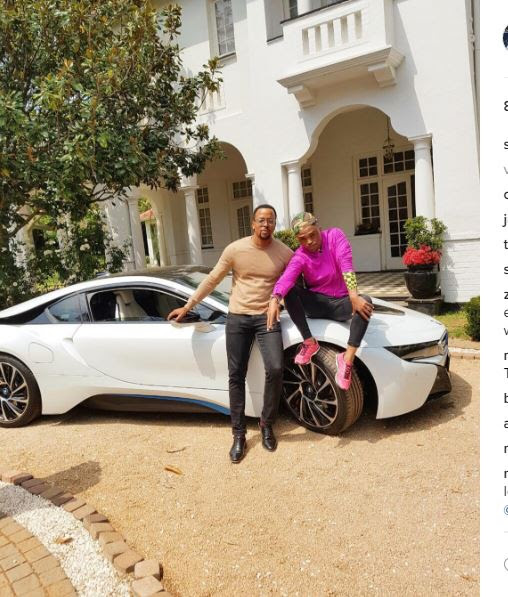 PICS: Somizi's new R1.7m ride is everything - The Citizen