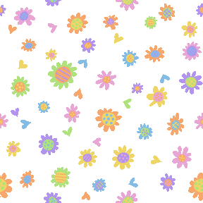 花柄 中 の壁紙用イラスト 条件付フリー素材集 スマホなど携帯電話対応