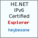 IPv6 Certification Badge for heybesane