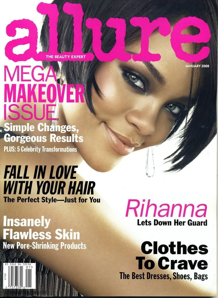 RIHANNA'S ALLURE FEATURE: BEHIND THE SCENE PICTURES + INTERVIEW SNIPPETS INSIDE....