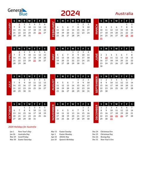 Free australia 2024 yearly calendar with holidays. victoria public holidays 2024 calendar calendar 2024 ireland printable
