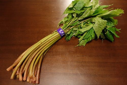 赤みずレシピ 叩いて叩いてトントントン Nakaoji Net