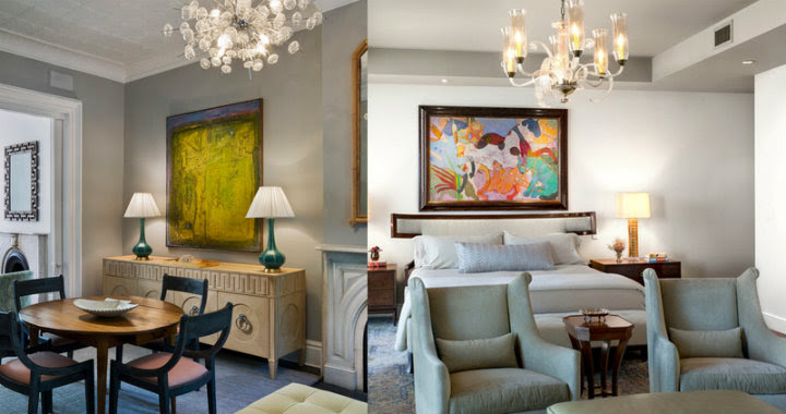 Modern Art In Traditional Rooms Home Decor Ideas