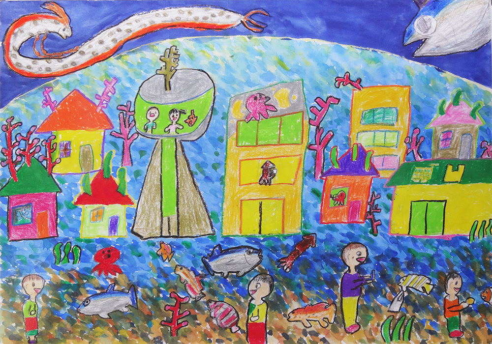 第回 夢絵コンテスト16 受賞作品 かながわ夢絵コンテスト 神奈川県最大級の小学生絵画コンクール