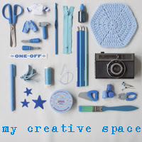 I share my creative space on Village Voices
