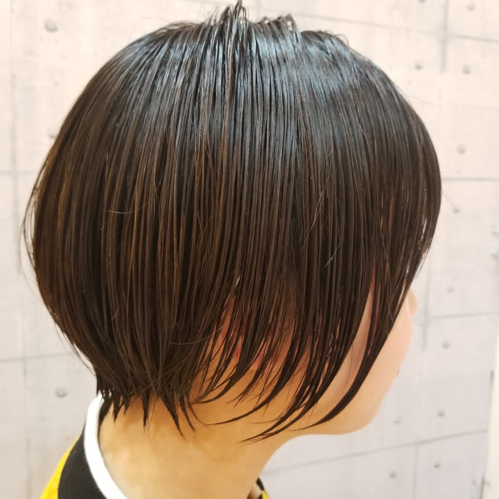 ショート ウェットヘア ヘアスタイル 美容院 美容室 モリオフロムロンドン 原宿本店 大宮 池袋 成増