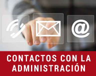 Contactos con la administración