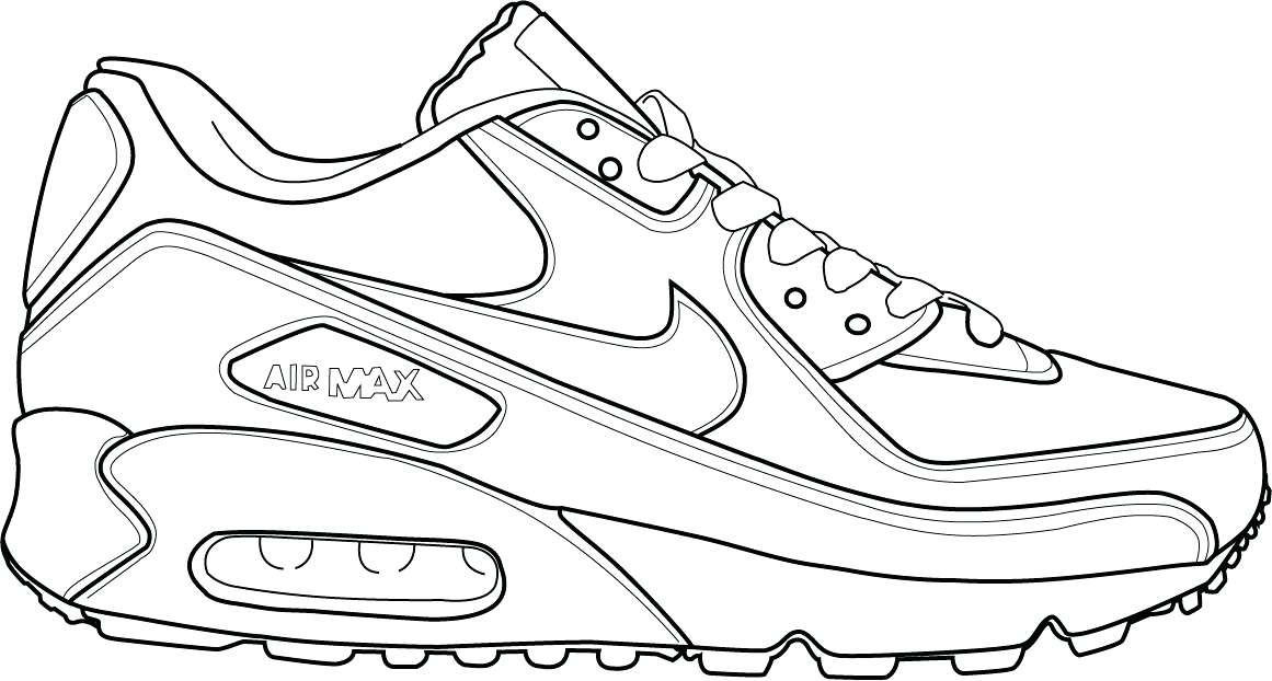 Download Jordan Shoes Coloring Pages at GetDrawings | Free download