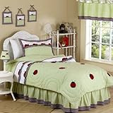 Ladybug Parade Childrens Bedding 4pc Twin Set