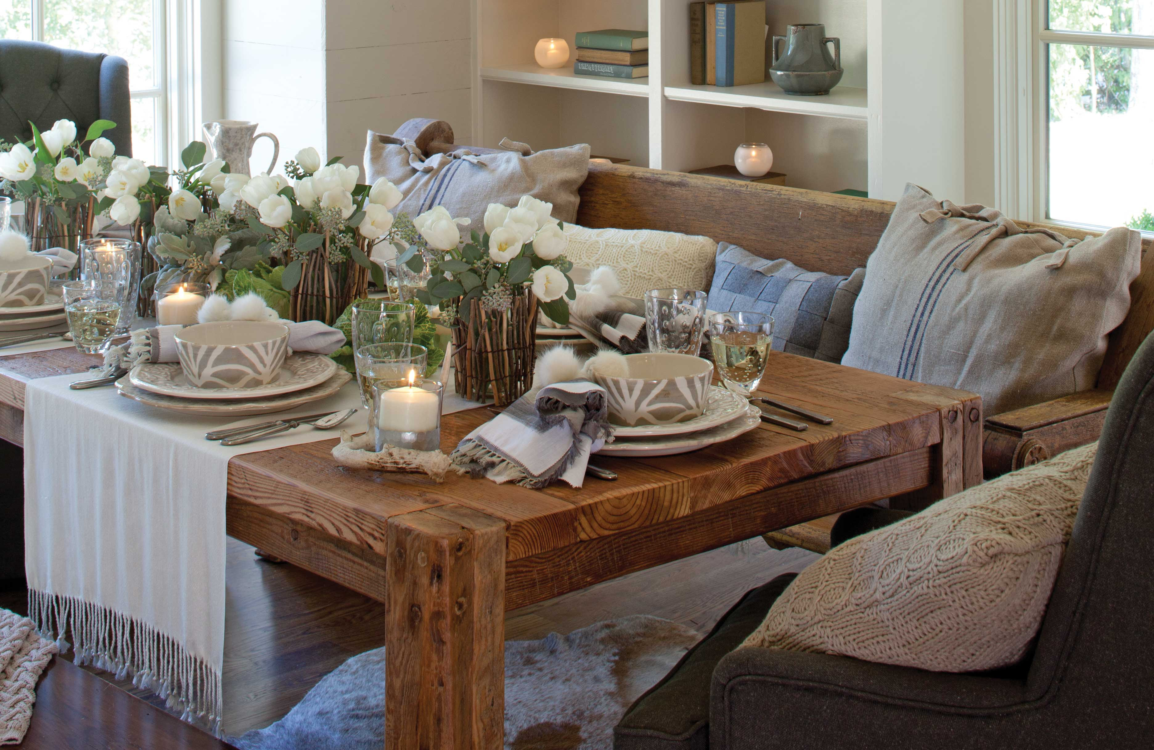 Seasonal Setting-Snowy Palette - Southern Lady Magazine